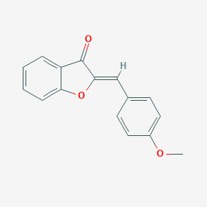 molecular formula C16H12O3 B231979 2-(4-Methoxybenzylidene)-3(2H)-benzofuranone 