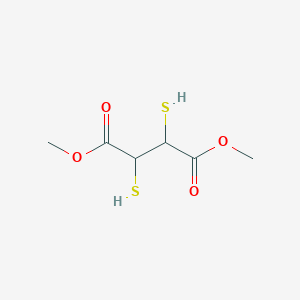 molecular formula C30H30EuF21O6 B231990 Dimethyl 2,3-bis(sulfanyl)butanedioate CAS No. 17660-57-0