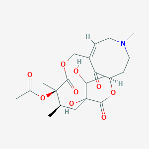 molecular formula C9H7ClO2S B231995 Floridanine CAS No. 16958-31-9