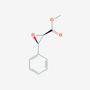 molecular formula C10H10O3 B232003 methyl (2R,3S)-3-phenyloxirane-2-carboxylate CAS No. 19190-80-8