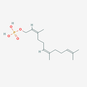 molecular formula C15H27O4P B232033 Farnesyl monophosphate CAS No. 15416-91-8