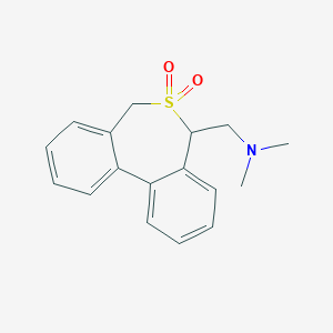 (6,6-dioxido-5,7-dihydrodibenzo[c,e]thiepin-5-yl)-N,N-dimethylmethanamine