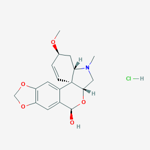 molecular formula C20H42O5Sn2 B232119 Pretazettine hydrochloride CAS No. 17322-85-9