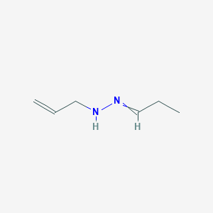 Propanal, 2-propenylhydrazone