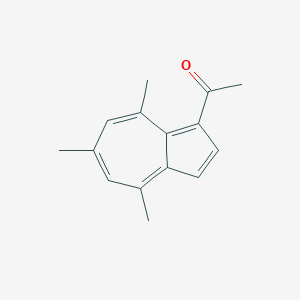 molecular formula C15H16O B232216 1-Acetyl-4,6,8-trimethylazulene 