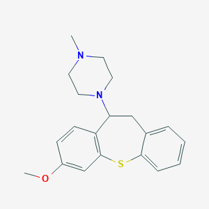 1-(7-Methoxy-10,11-dihydrodibenzo[b,f]thiepin-10-yl)-4-methylpiperazine