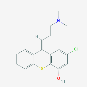 2-chloro-9-[3-(dimethylamino)propylidene]-9H-thioxanthen-4-ol