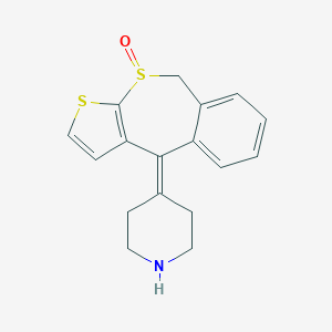 4-(10-oxidothieno[2,3-c][2]benzothiepin-4(9H)-ylidene)piperidine
