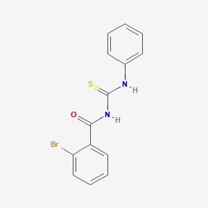 2-bromo-N-(phenylcarbamothioyl)benzamide