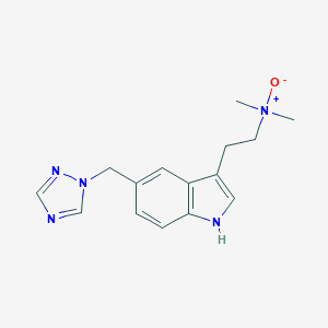 molecular formula C15H19N5O B023230 利扎曲坦 N-氧化物 CAS No. 260435-42-5