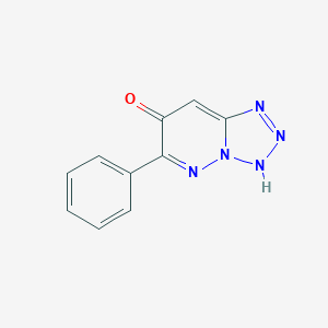 molecular formula C10H7N5O B232379 6-Phenyltetraazolo[1,5-b]pyridazin-7-ol 