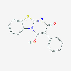 4-hydroxy-3-phenylpyrimido[2,1-b][1,3]benzothiazol-2-one