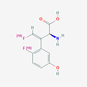 6-Fluoro-beta-fluoromethylene-3-tyrosine