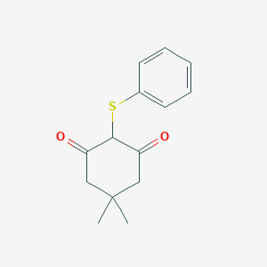 5,5-Dimethyl-2-(phenylsulfanyl)-1,3-cyclohexanedione