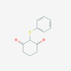 molecular formula C12H12O2S B232492 2-(Phenylsulfanyl)-1,3-cyclohexanedione 
