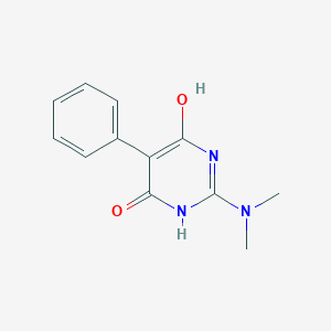 2-(Dimethylamino)-5-phenyl-4,6-pyrimidinediol