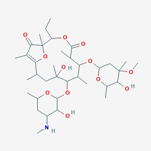 molecular formula C10H8FNO2S B232527 Sporeamicin C CAS No. 141340-34-3