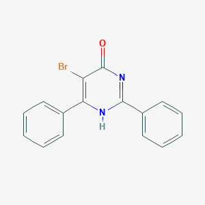 5-bromo-2,6-diphenyl-1H-pyrimidin-4-one