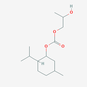 Carbonic acid, 2-hydroxypropyl 5-methyl-2-(1-methylethyl)cyclohexyl ester