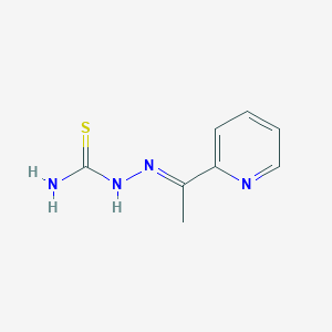 molecular formula C9H6BrClN2 B232643 2-Acetylpyridine thiosemicarbazone CAS No. 142564-62-3