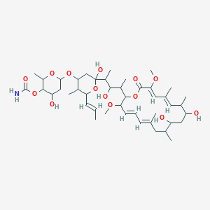 molecular formula C42H51N4O10P B232751 康卡霉素 E CAS No. 144450-35-1
