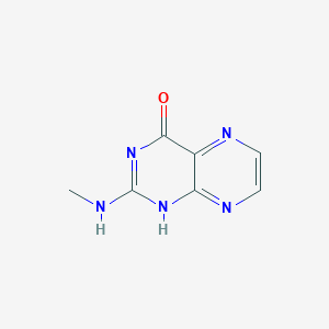 molecular formula C7H7N5O B232879 2-(methylamino)-1H-pteridin-4-one 