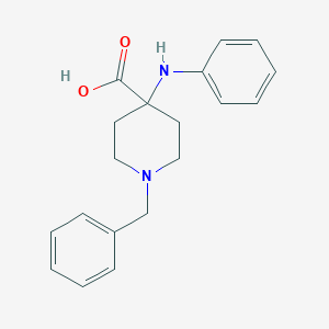 B023300 1-Benzyl-4-(phenylamino)piperidine-4-carboxylic acid CAS No. 85098-64-2