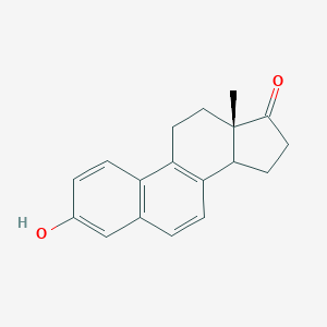 molecular formula C18H18O2 B233028 3-hydroxy-13-methyl-11,12,13,14,15,16-hexahydro-17H-cyclopenta[a]phenanthren-17-one 