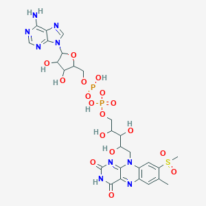 molecular formula C27H33N9O17P2S B233139 8-(Methylsulfonyl)fad CAS No. 149091-08-7