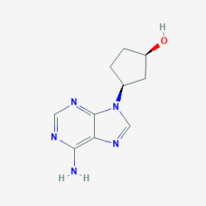 molecular formula C10H13N5O B233291 3-(6-Amino-9h-purin-9-yl)-cyclopentanol CAS No. 142130-73-2