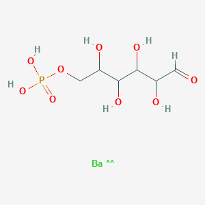 molecular formula C6H11BaO9P B233401 Barium--6-O-phosphonohexose (1/1) CAS No. 150400-00-3
