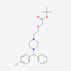molecular formula C25H33ClN2O3 B023351 特布替林 CAS No. 335017-46-4