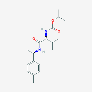 molecular formula C15H32O4Si B233555 L-(R)-iprovalicarb CAS No. 140923-25-7