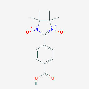 1,3-Dihydroxy-4,4,5,5-tetramethyl-2-(4-carboxyphenyl)tetrahydroimidazole