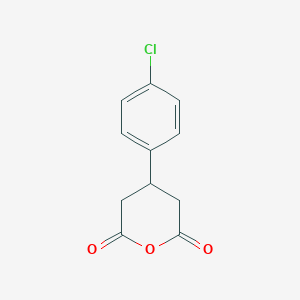 B023369 4-(4-Chlorophenyl)dihydro-2H-pyran-2,6(3H)-dione CAS No. 53911-68-5