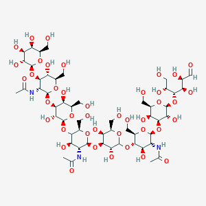 molecular formula C54H91N3O41 B233826 p-Lacto-N-octaose CAS No. 150517-85-4