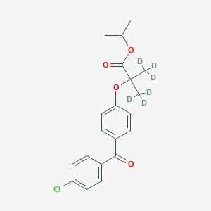 molecular formula C20H21ClO4 B023405 非诺贝特-d6 CAS No. 1092484-56-4