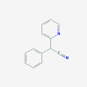 B023408 2-Phenyl-2-(pyridin-2-yl)acetonitrile CAS No. 5005-36-7