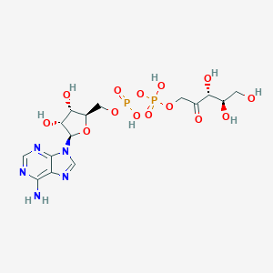 molecular formula C15H23N5O14P2 B234142 Adenosine diphosphate ribulose CAS No. 148333-40-8