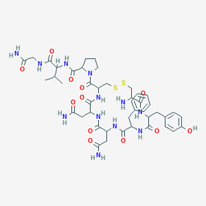 molecular formula C44H60N12O12S2 B234326 Phasvatocin CAS No. 144334-53-2