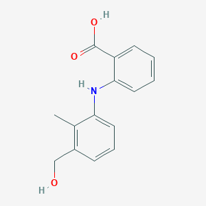 molecular formula C15H15NO3 B023438 3-羟甲基甲芬那酸 CAS No. 5129-20-4