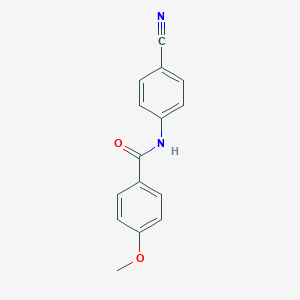 N-(4-cyanophenyl)-4-methoxybenzamide