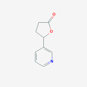 molecular formula C9H9NO2 B023455 5-吡啶-3-基氧杂环-2-酮 CAS No. 20971-79-3