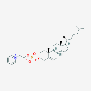 Cholesterylphosphorylethylpyridinium