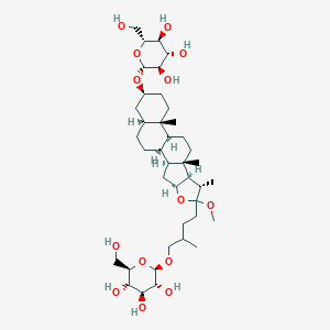 molecular formula C40H68O14 B234899 Filicinoside A CAS No. 156857-59-9