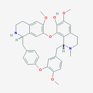 molecular formula C36H38N2O6 B234903 2'-Norlimacine CAS No. 152697-37-5