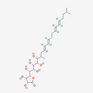 molecular formula C27H44O9 B234953 Butyrolactol B CAS No. 145144-33-8