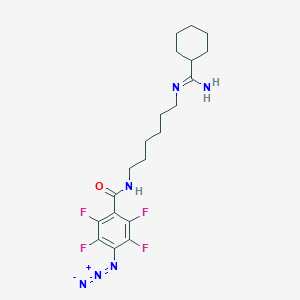 1-(6-(4-Azido-2,3,5,6-tetrafluorobenzamido)hexyl)-3-cyclohexylcarbodiimide