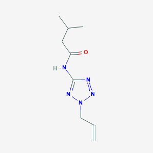 N-(2-allyl-2H-tetraazol-5-yl)-3-methylbutanamide