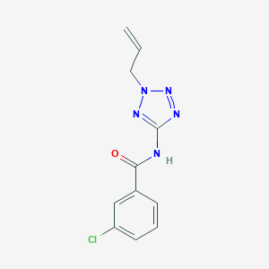 N-(2-allyl-2H-tetraazol-5-yl)-3-chlorobenzamide
